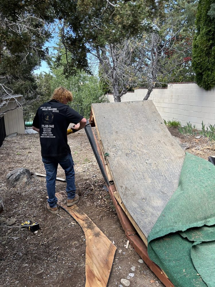 RNKS Services hauling junk to Northern Nevada transfer station for proper disposal